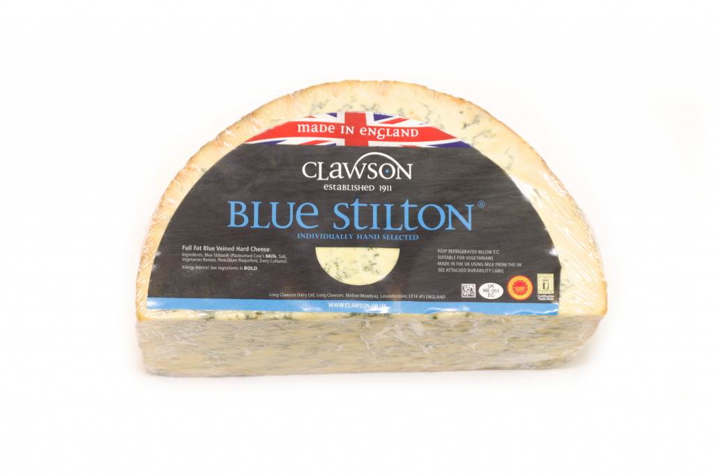 Blue Stilton Quarter Moons