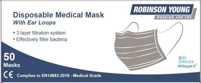 3 Ply Disposable Face Masks