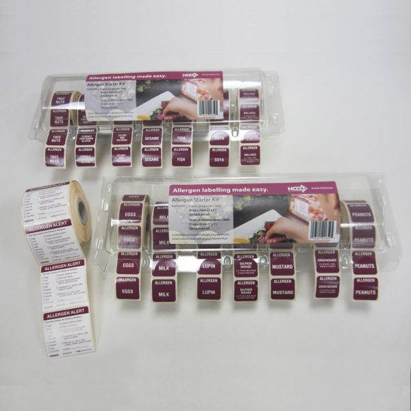 25mm Allergen Starter Kit Labels